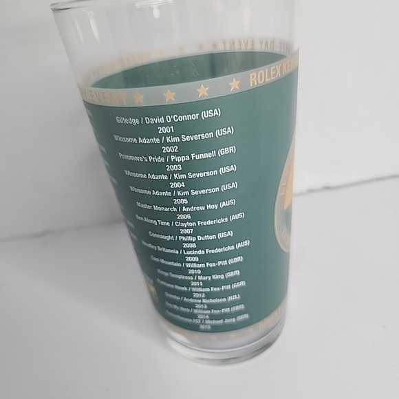 Rolex Kentucky Three Day Event 2016 Glass - Picture 3 of 7